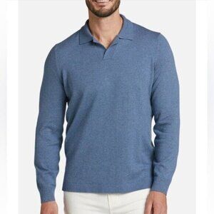 Joseph Abboud Modern Fit Cotton Cashmere  Collar Pull over sweater size XXL